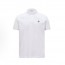 몽클레르 로고 패치 반팔 폴로셔츠 남성용 화이트 (X공장)