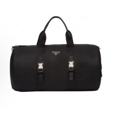 프라다 Re-Nylon 사피아노 트리밍 라지 여행가방 남성용 2VC015