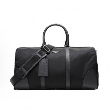 프라다 트라이앵글 로고 나일론 여행가방 2VC350