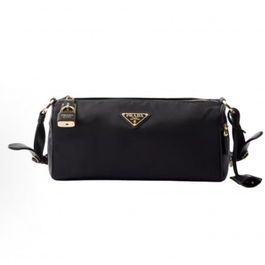 프라다 로고 프린트 리나일론 숄더백 1BC233
