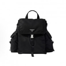 프라다 익스플로어 에나멜 삼각 로고 패브릭 백팩 2VZ118
