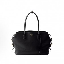 프라다 레터링 로고 레더 토트백 1BG600