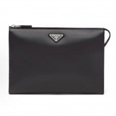 프라다 사피아노 페이턴트 레더 클러치 2VF030