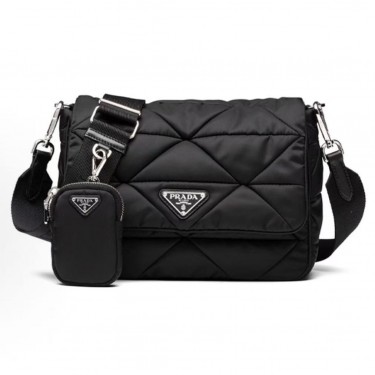 프라다 리나일론 로고 크로스 숄더백 1BD290