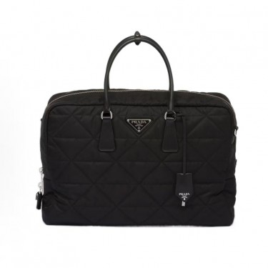 프라다 퀼팅 나일론 트래블 토트백 2VA009