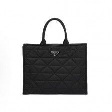 프라다 리나일론 퀼팅 토트 쇼퍼백 2VG096
