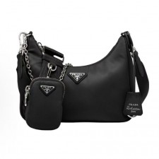 프라다 클래식 로고 나일론 숄더백 1BH204 (사슬공장)