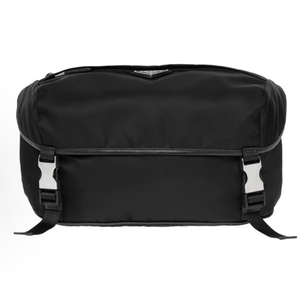 프라다 리나일론 사피아노 더블 지퍼 포켓 숄더백 2VH994 (사슬공장)