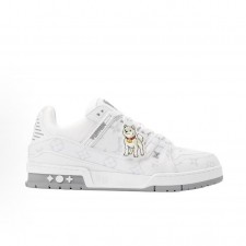 구찌 차이니즈 뉴이어 리웹 남성 로우탑 스니커즈 화이트