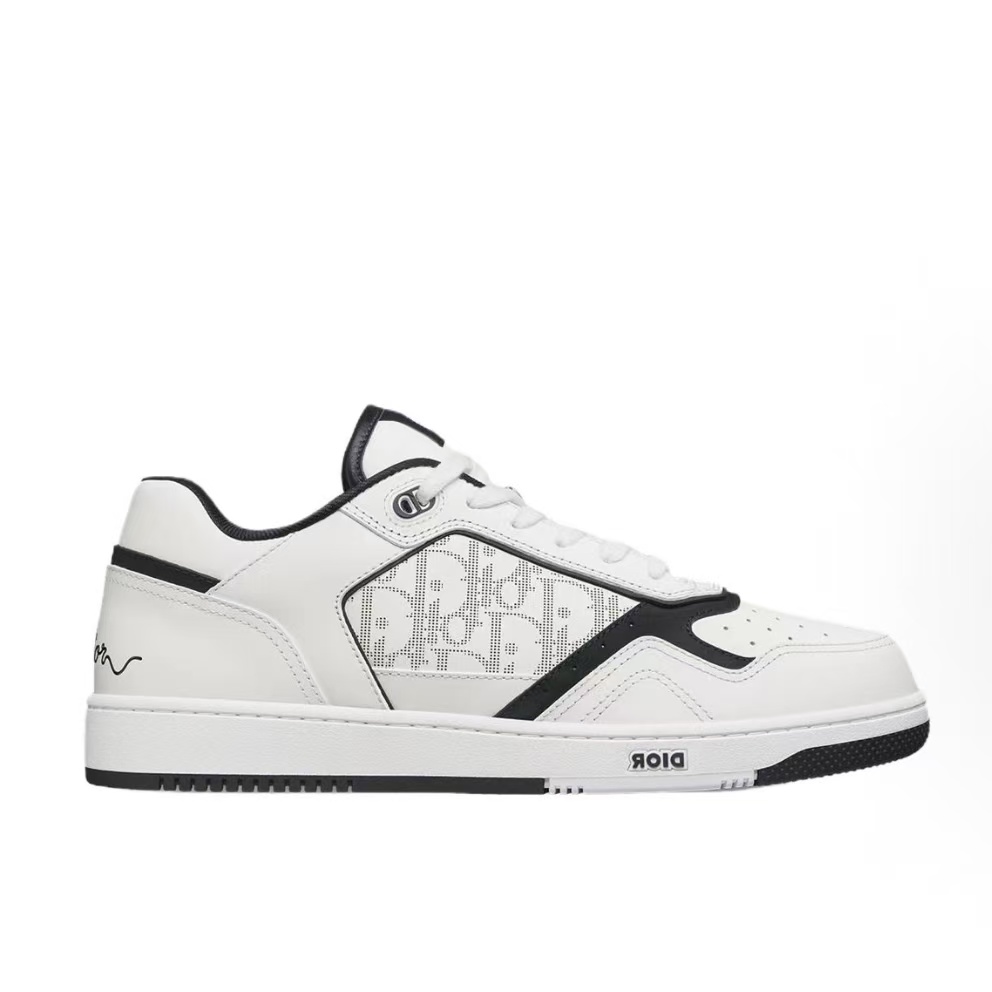 디올 B27 업타운 남성 로우탑 스니커즈 화이트