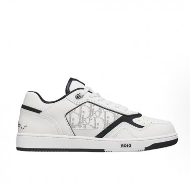 디올 B27 업타운 남성 로우탑 스니커즈 화이트