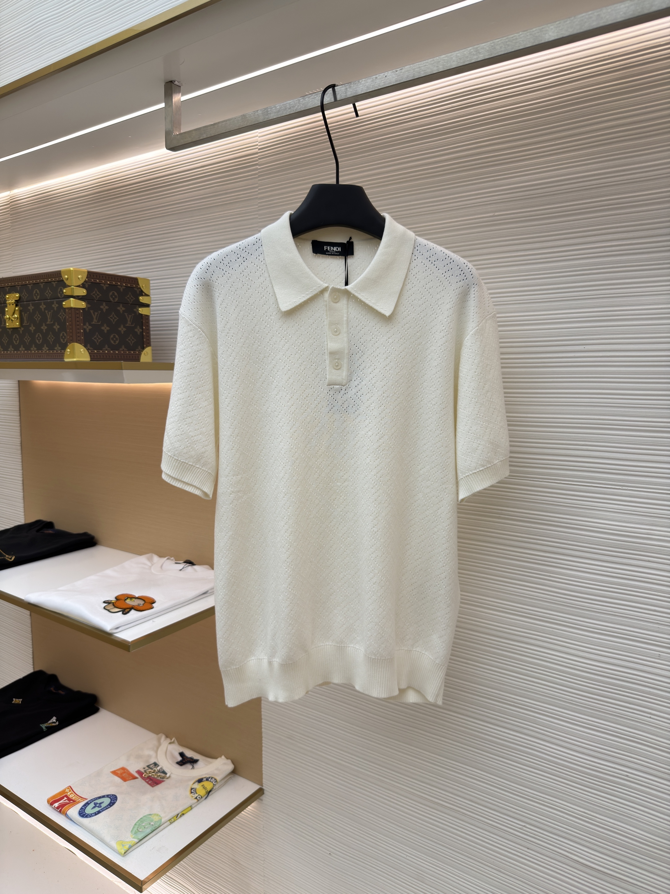 Fendi 펀칭 니트 폴로 셔츠(X공장)
