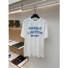 루이비통 프린트 니트 라운드넥 티셔츠 (X공장)