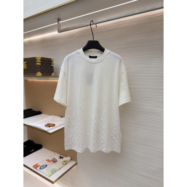 루이비통 올오버 자수 니트 반팔 티셔츠 (X공장)