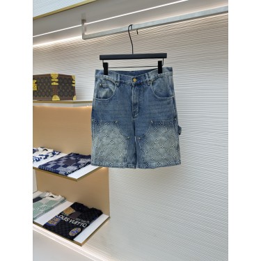 루이비통 엠보싱 릴리프 데님 쇼츠 (X공장)