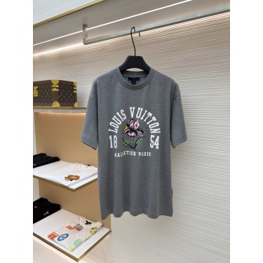 루이비통 아이리스 프린트 라운드넥 반팔 티셔츠 (X공장)