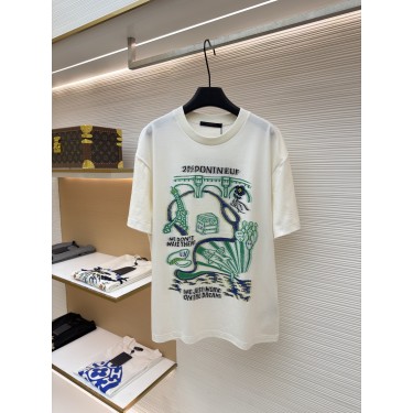 루이비통 멀티컬러 플라잉 얀 자카드 티셔츠 (X공장)