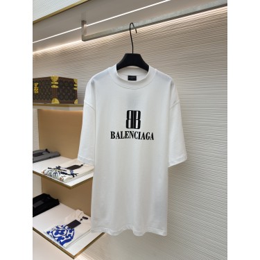Balenciaga 나노 BB 프린트 반팔 티셔츠(X공장)