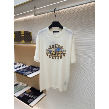 루이비통 스노우 코튼 크리스탈 티셔츠 (X공장)