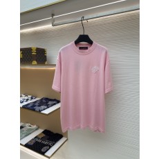 루이비통 레터 자수 핀 장식 반팔 티셔츠 (X공장)