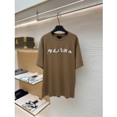 루이비통 그라데이션 스트랩 포인트 라운드넥 반팔 티셔츠 (X공장)