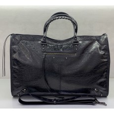 발렌시아가 르 시티 라지 토트백 084391 가죽 빅사이즈 숄더백