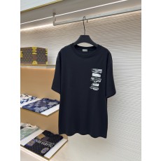 디올 플록 로고 반팔 티셔츠 (X공장)