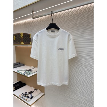 디올 박스 로고 자수 반팔 티셔츠 (X공장)