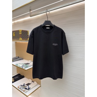 디올 박스 로고 자수 반팔 티셔츠 (X공장)