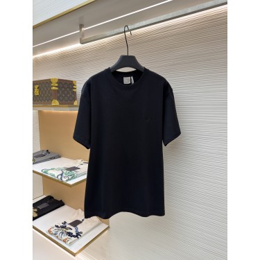 디올 미니 로고 자수 반팔 티셔츠 (X공장)