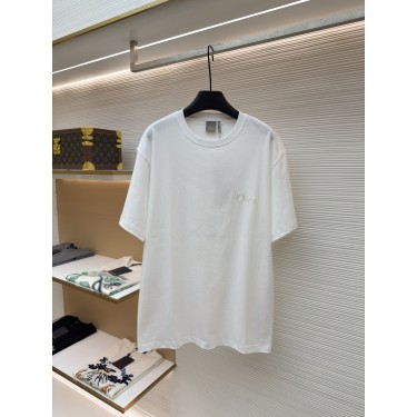 디올 트윌 로고 라운드넥 반팔 티셔츠 (X공장)