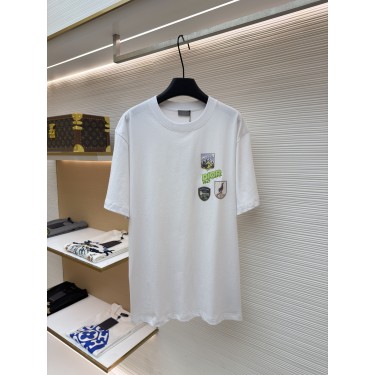 디올 마운틴 멀티컬러 패치 반팔 티셔츠 (X공장)