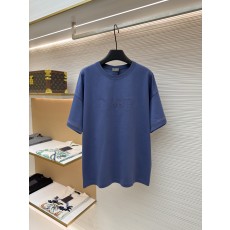 디올 콜라보레이션 로고 자수 코튼 반팔 티셔츠 (X공장)