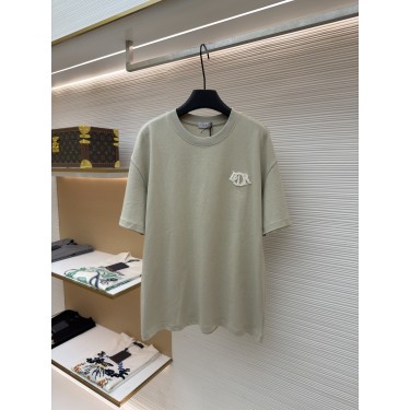 디올 패치 로고 반팔 티셔츠 (X공장)