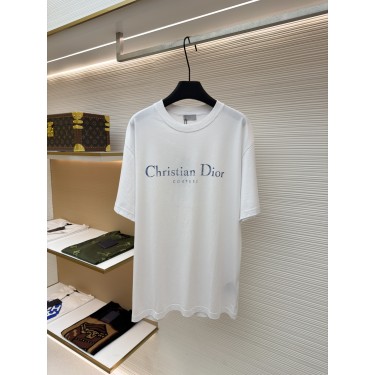 디올 레터링 로고 프린트 반팔 티셔츠 (X공장)