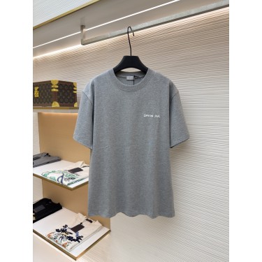 디올 멀티컬러 입체 레터링 반팔 티셔츠 (X공장)