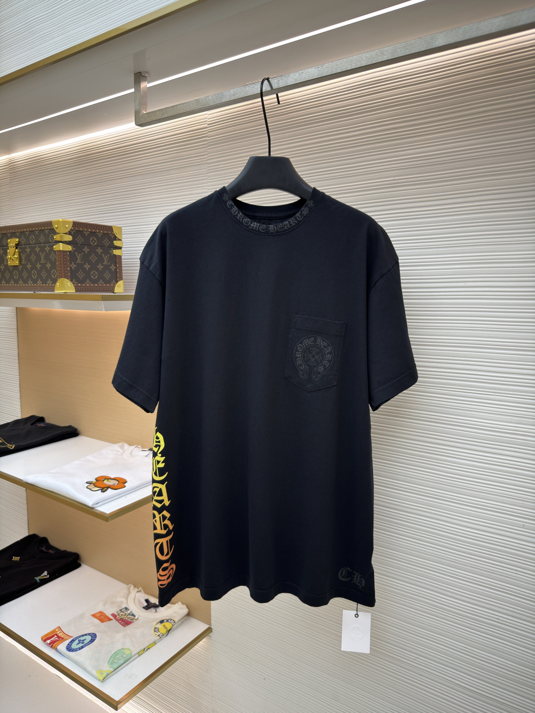 크롬하츠 Chrome Hearts 그라데이션 말굽 프린트 반팔 티셔츠 (TEE)