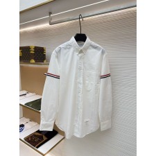 톰브라운 삼색 라벨 셔츠