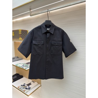 몽클레어 로고 포켓 반팔 티셔츠