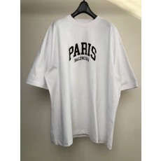 발렌시아가 2022 파리 그래픽 반팔 화이트