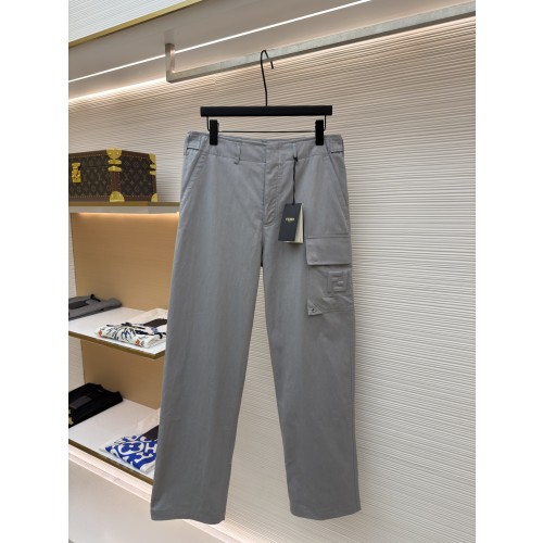 펜디 Fendi 개버딘 벨트 루프 지퍼 포켓 카고 팬츠 (x공장)