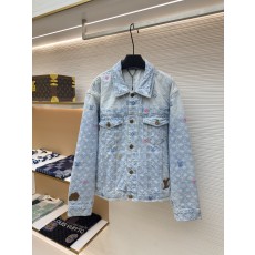 루이뷔통 LOUIS VUITTON 컬러 레터 자카드 데님 자켓 (x공장)