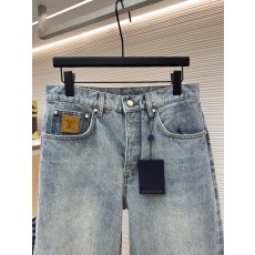 루이뷔통 LOUIS VUITTON 패치 레터링 데님 팬츠 (x공장)