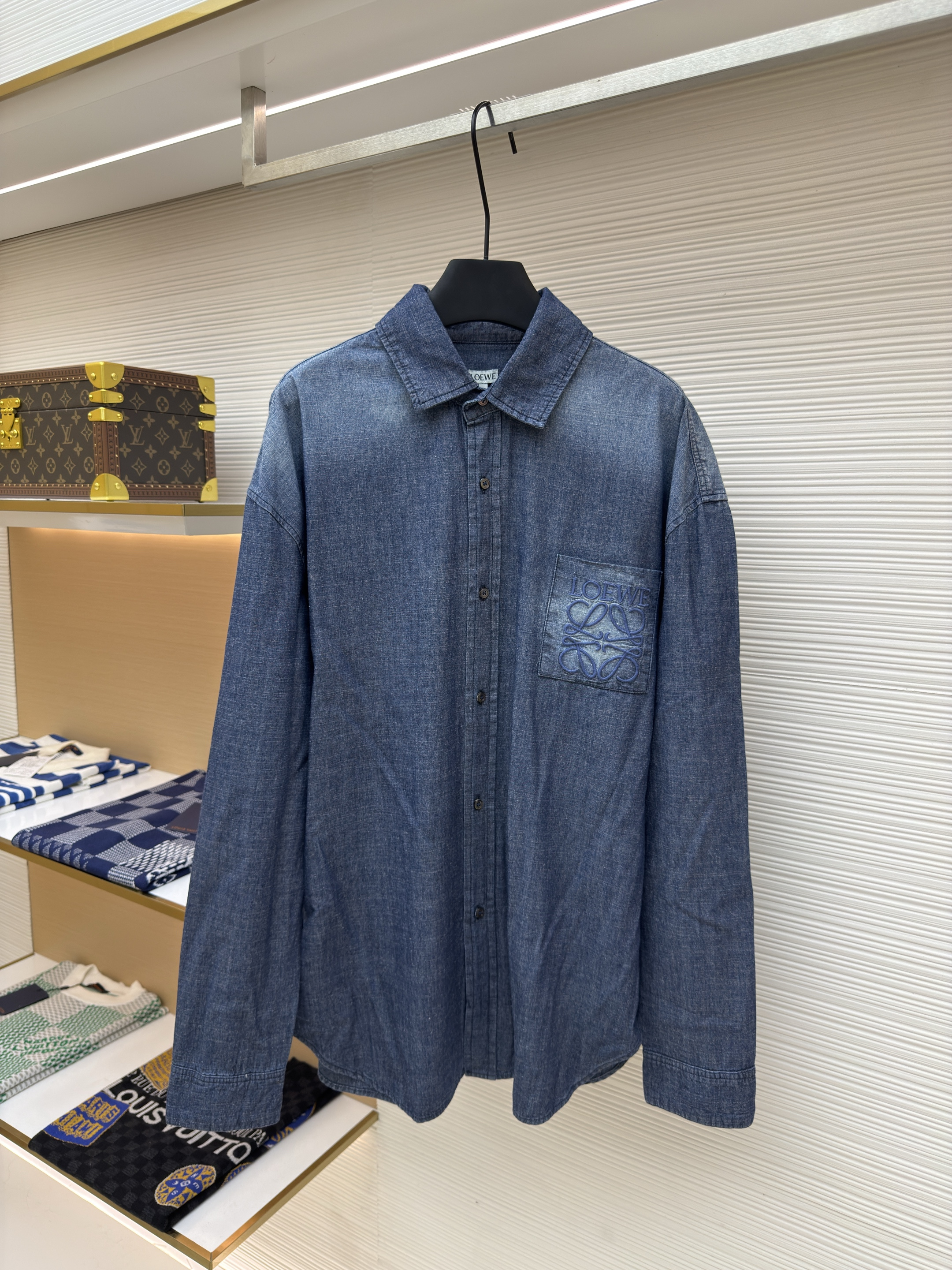 Loewe 로에베 아나그램 데님 셔츠 (x공장)