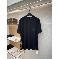 크롬하츠 그라데이션 말굽 그래픽 반팔 티셔츠 (X공장)