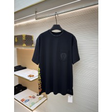 크롬하츠 그라데이션 말굽 그래픽 반팔 티셔츠 (X공장)