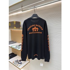 크롬하츠 오렌지 산스크리트 로고 롱슬리브 티셔츠 (X공장)