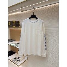 크롬하츠 산스크리트 레터링 그래픽 롱슬리브 티셔츠 (X공장)