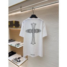 크롬하츠 데바나가리 빅 크로스 프린트 반팔 티셔츠 (X공장)