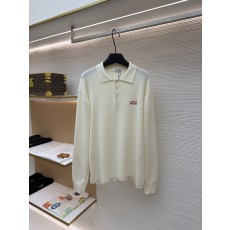로에베 Loewe 자수 니트 폴로 셔츠 (X공장)
